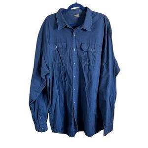 Great Northwest Clothing Company Men's 3XLT 100% Cotton Navy Blue